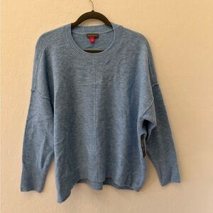 Vince Camuto Blue Knit Sweater | Size L | Never Worn | NWT